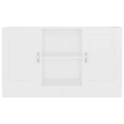802777 vidaXL Sideboard White 120x30,5x70 cm Engineered Wood