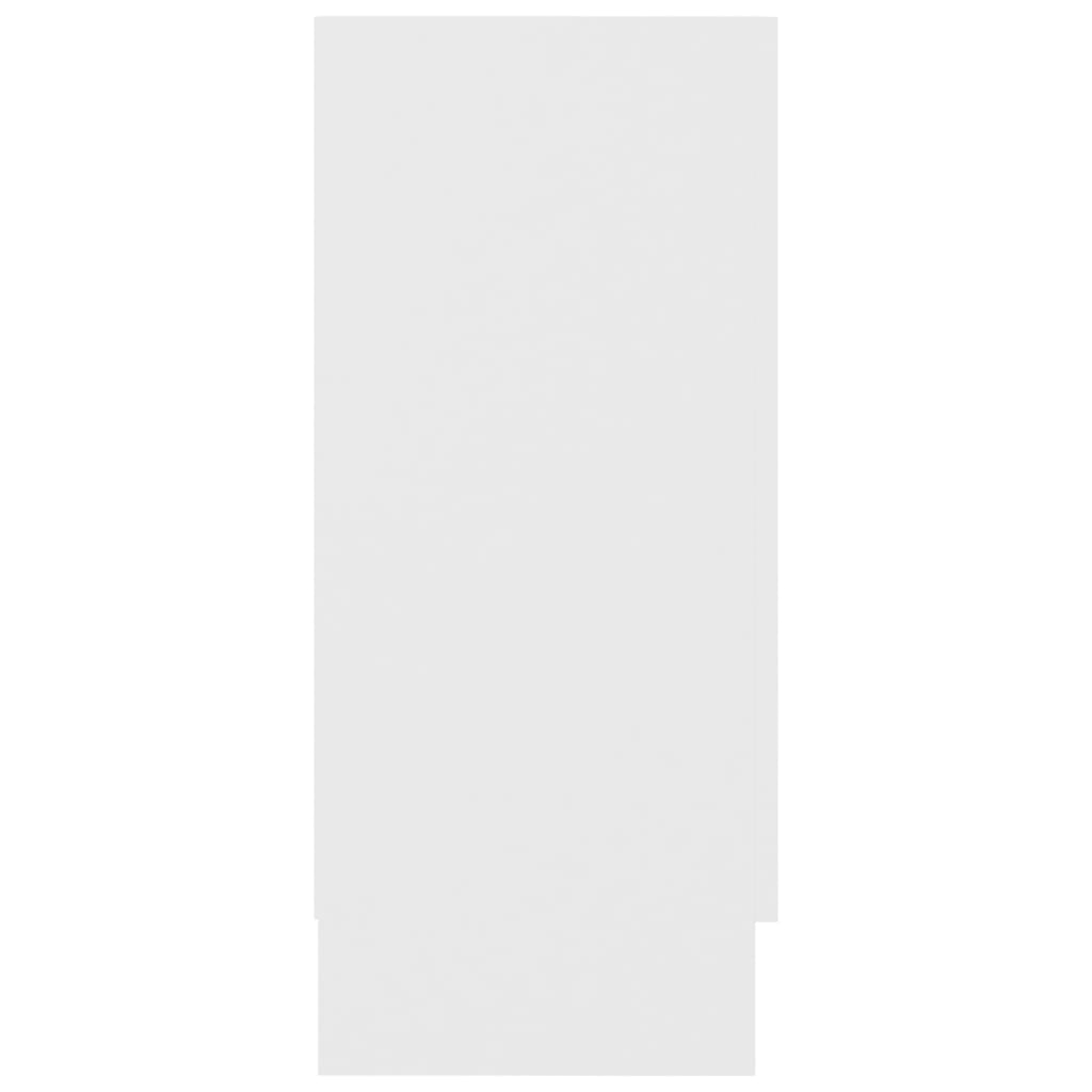802777 vidaXL Sideboard White 120x30,5x70 cm Engineered Wood