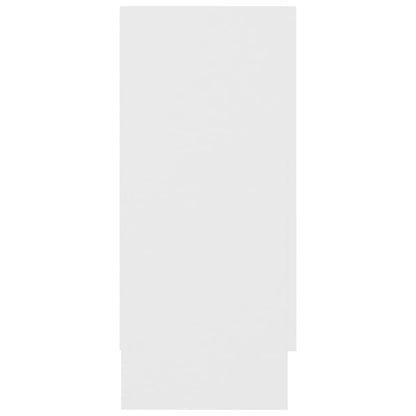 802777 vidaXL Sideboard White 120x30,5x70 cm Engineered Wood
