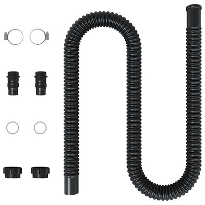 vidaXL Curved Pool Solar Heating Panel 110x65 cm