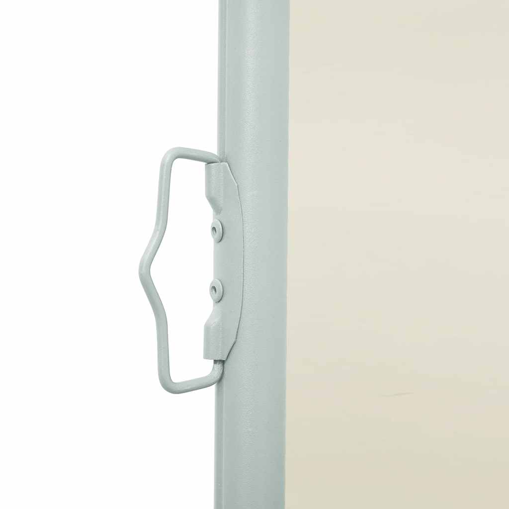 313376 vidaXL Patio Retractable Side Awning 600x160 cm Cream