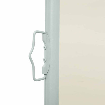 313376 vidaXL Patio Retractable Side Awning 600x160 cm Cream