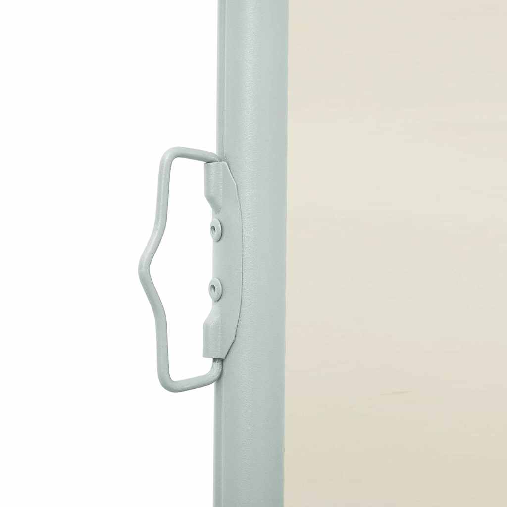 vidaXL Patio Retractable Side Awning 614x160 cm Cream