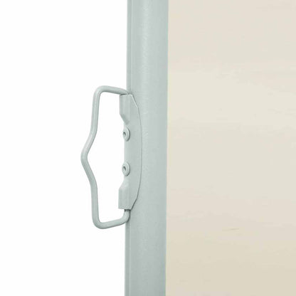 vidaXL Patio Retractable Side Awning 614x160 cm Cream