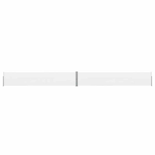 vidaXL Patio Retractable Side Awning 140x1200 cm Cream