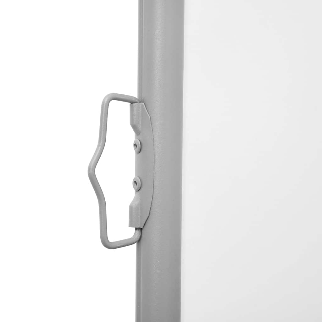 313388 vidaXL Patio Retractable Side Awning 140x1200 cm Cream
