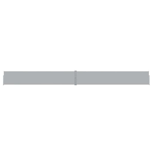 vidaXL Patio Retractable Side Awning 140x1200 cm Anthracite