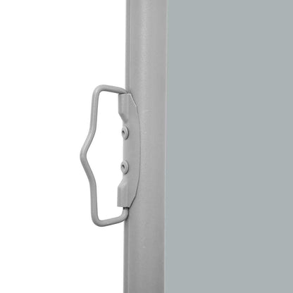 313389 vidaXL Patio Retractable Side Awning 140x1200 cm Anthracite
