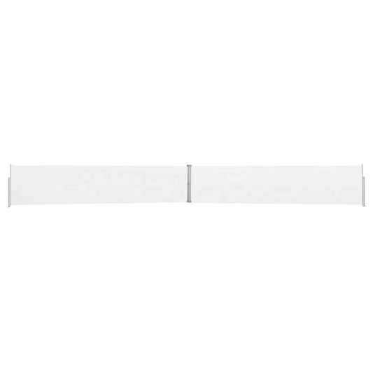 vidaXL Patio Retractable Side Awning 170x1200 cm Cream
