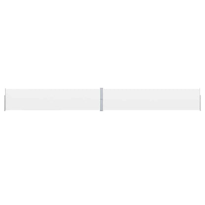 vidaXL Patio Retractable Side Awning 170x1200 cm Cream