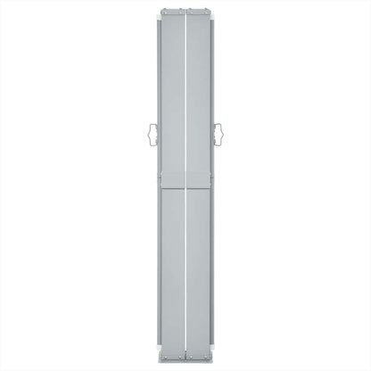 vidaXL Patio Retractable Side Awning 170x1200 cm Red
