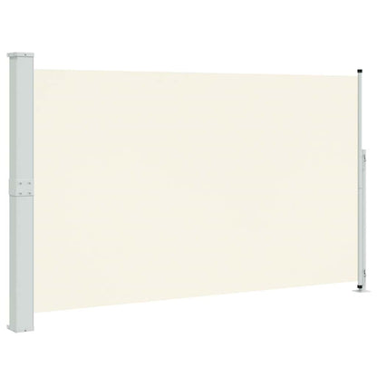 313400 vidaXL Patio Retractable Side Awning 180x300 cm Cream