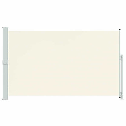 vidaXL Patio Retractable Side Awning 180x300 cm Cream