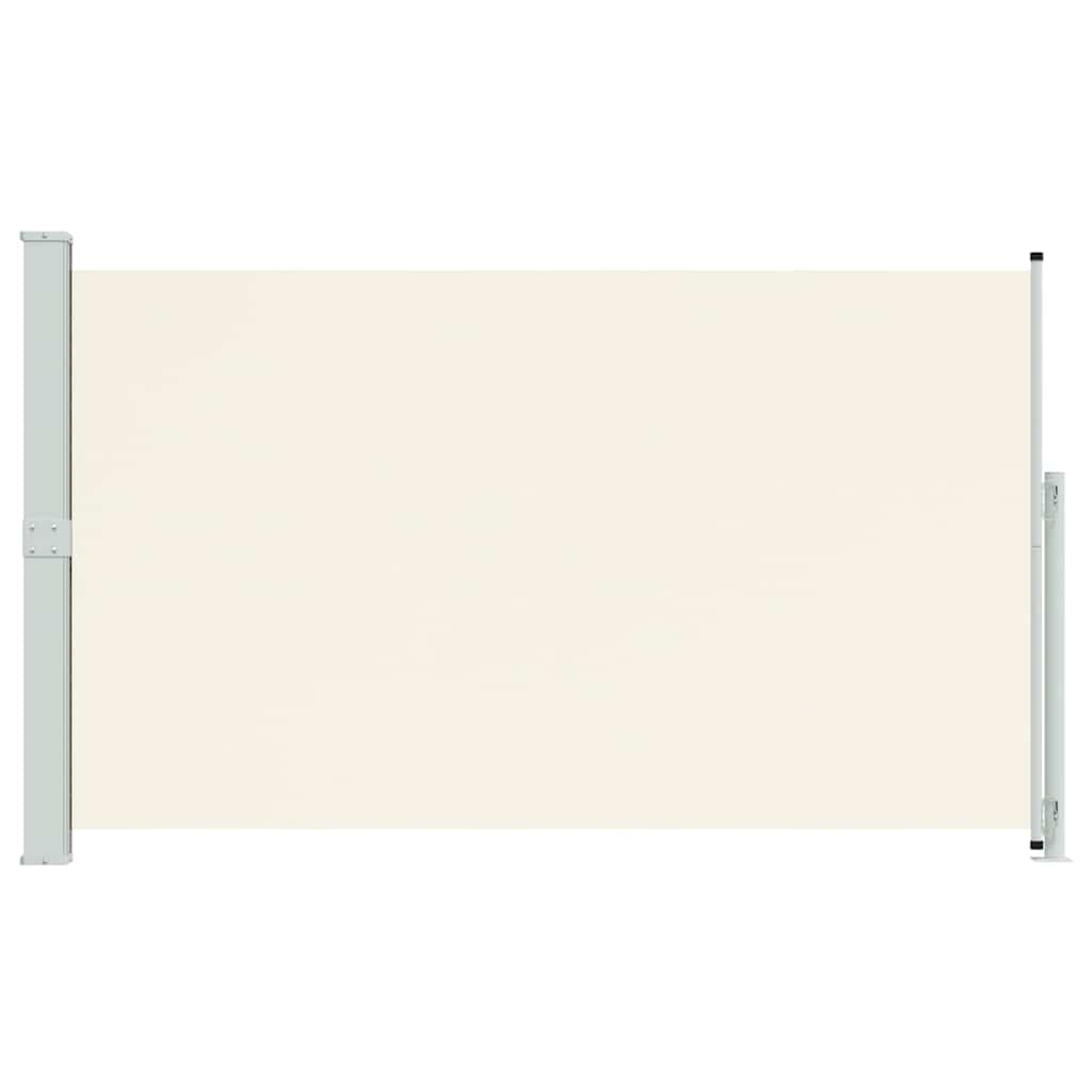 313400 vidaXL Patio Retractable Side Awning 180x300 cm Cream