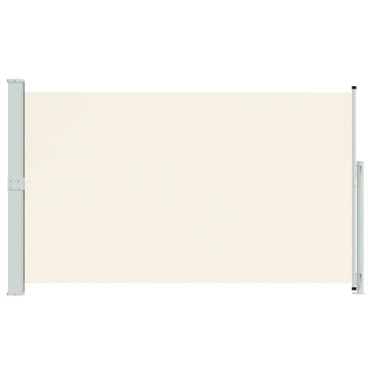 313400 vidaXL Patio Retractable Side Awning 180x300 cm Cream