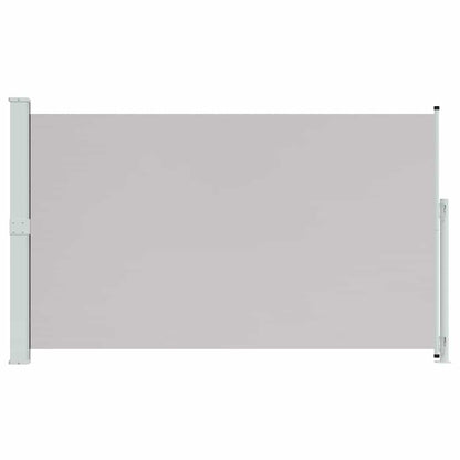 313401 vidaXL Patio Retractable Side Awning 180x300 cm Grey