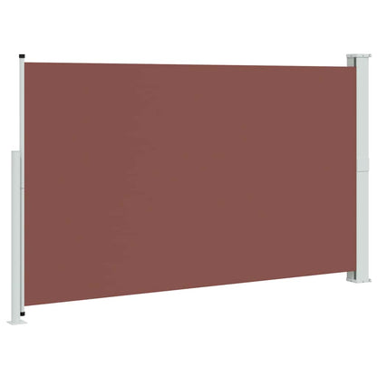 vidaXL Patio Retractable Side Awning 180x300 cm Brown