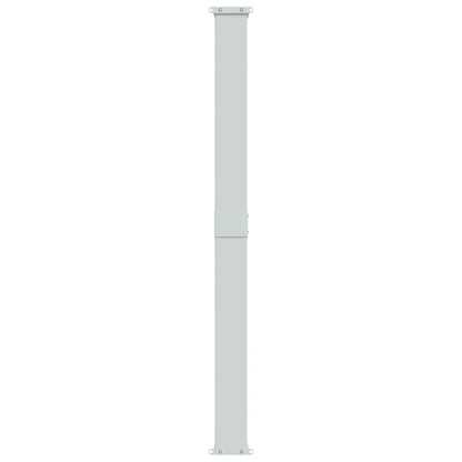 vidaXL Patio Retractable Side Awning 180x500 cm Black