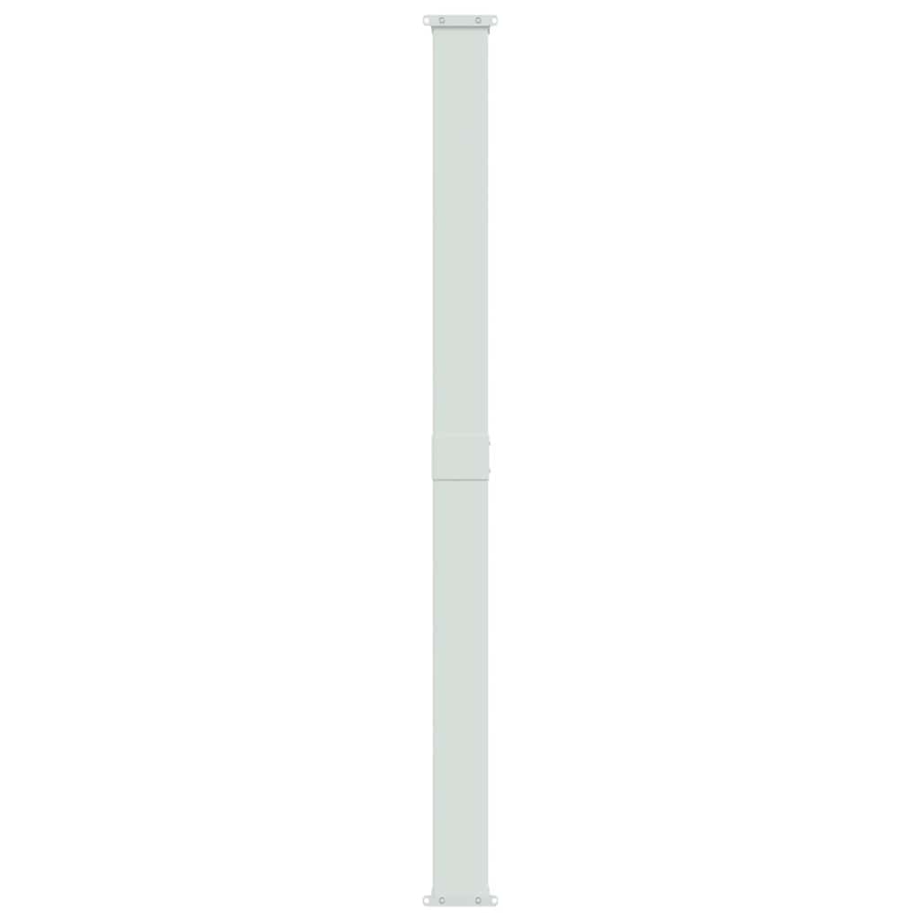 vidaXL Patio Retractable Side Awning 200x314 cm Black