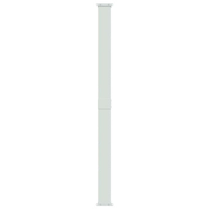 vidaXL Patio Retractable Side Awning 200x314 cm Black