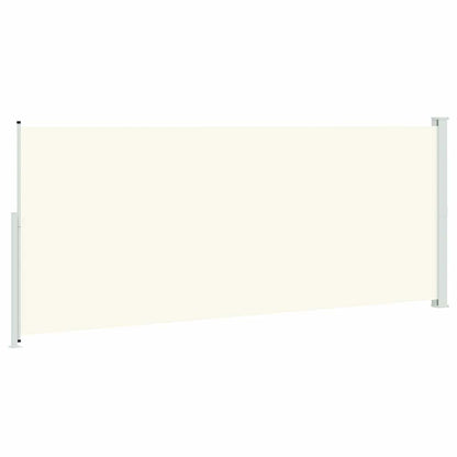 vidaXL Patio Retractable Side Awning 200x514 cm Cream