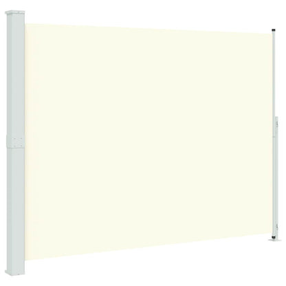 vidaXL Patio Retractable Side Awning 220x314 cm Cream