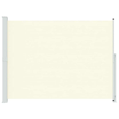 vidaXL Patio Retractable Side Awning 220x314 cm Cream