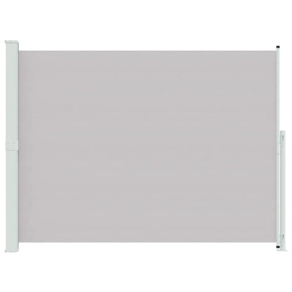 vidaXL Patio Retractable Side Awning 220x314 cm Grey