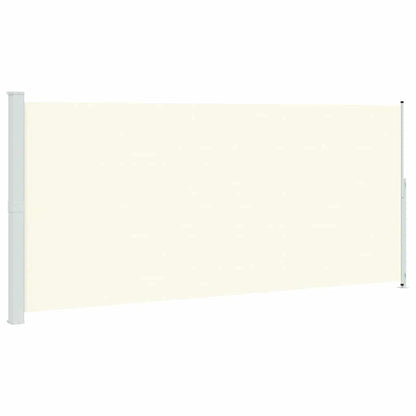 vidaXL Patio Retractable Side Awning 220x514 cm Cream