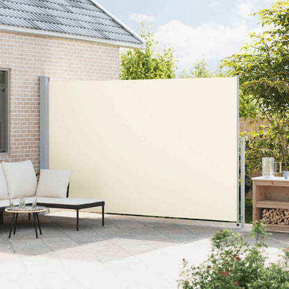 vidaXL Patio Retractable Side Awning 220x514 cm Cream