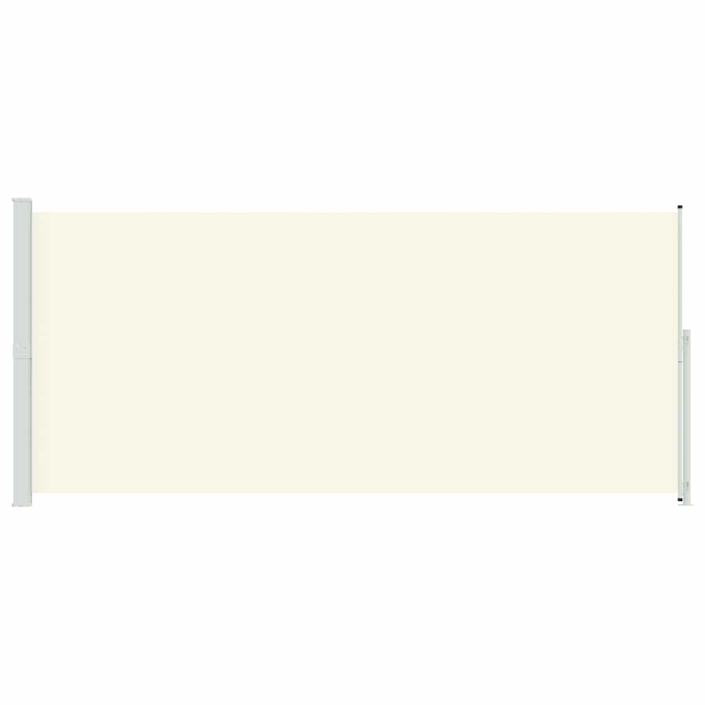 vidaXL Patio Retractable Side Awning 220x514 cm Cream