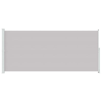 vidaXL Patio Retractable Side Awning 220x514 cm Grey