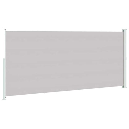 vidaXL Patio Retractable Side Awning 220x514 cm Grey