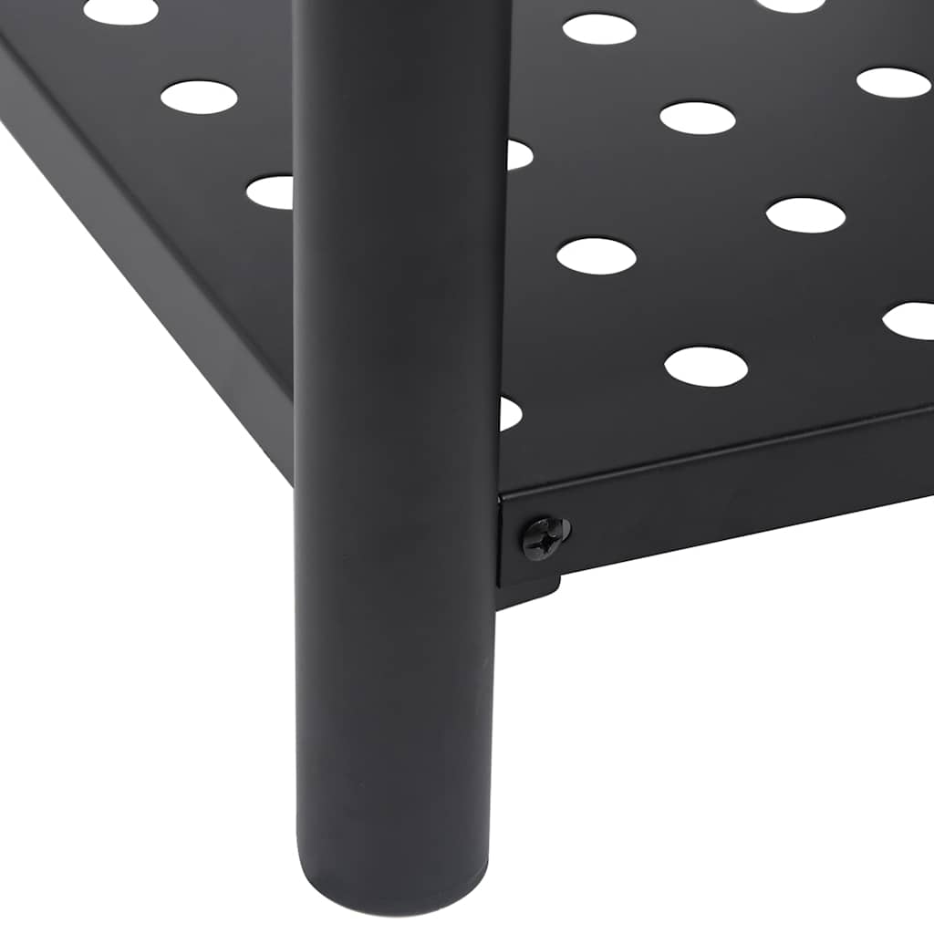 vidaXL Fire Pit with Poker 54x54x55 cm Steel