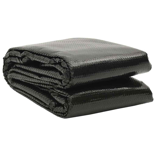 92963 vidaXL Rectangular Pool Cover 500x300 cm PE Black