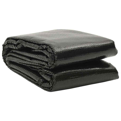 vidaXL Pool Cover | Black | PE film with air chambers | Large | Water-resistant