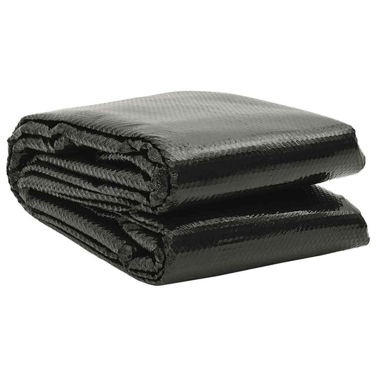 vidaXL Rectangular Pool Cover 800x500 cm PE Black