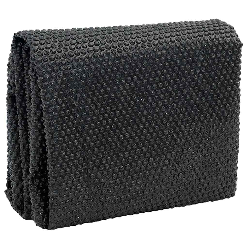 vidaXL Rectangular Pool Cover 1200x600 cm PE Black