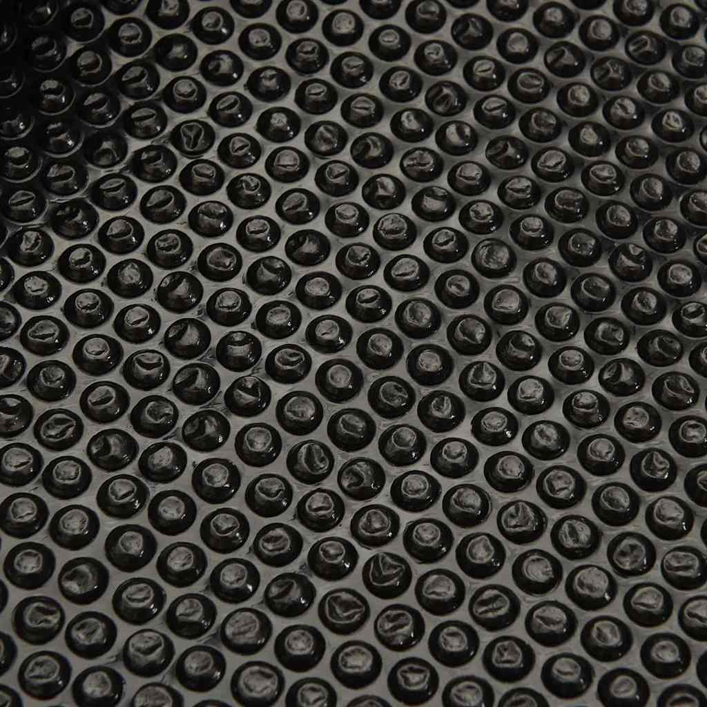 vidaXL Rectangular Pool Cover 1200x600 cm PE Black