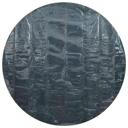 92971 vidaXL Floating PE Solar Pool Film 210 cm Black and Blue