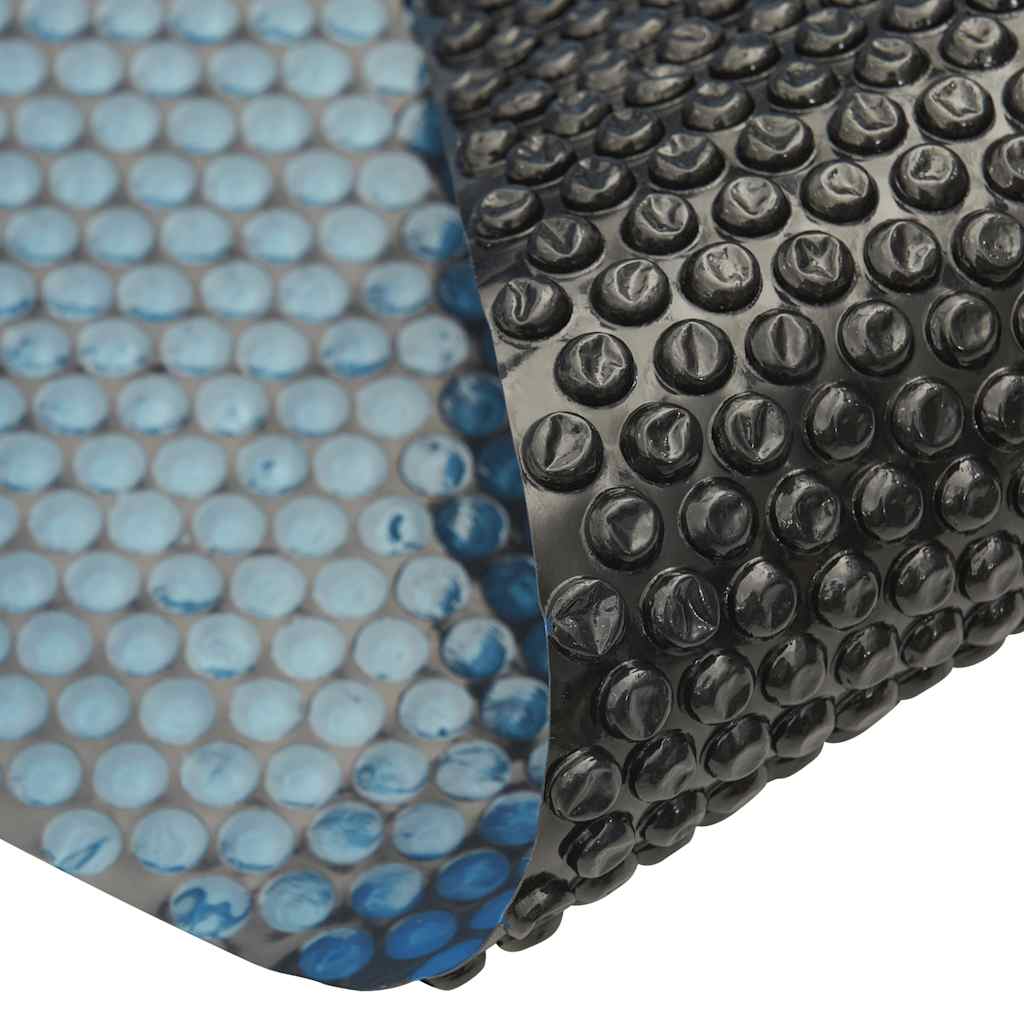 vidaXL Floating PE Solar Pool Film 356 cm Black and Blue