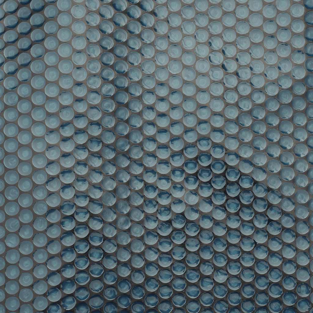 vidaXL Pool Cover | Black and Blue | Thick PE film with air chambers | Large