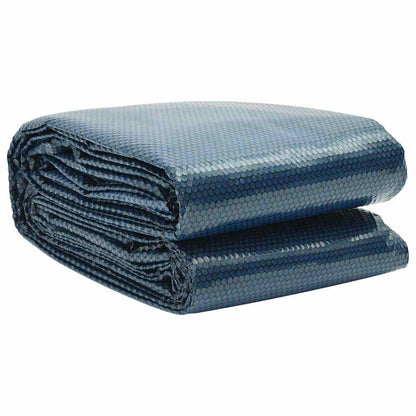 vidaXL Pool Cover | Black and Blue | Polyethylene | 300 cm x 200 cm