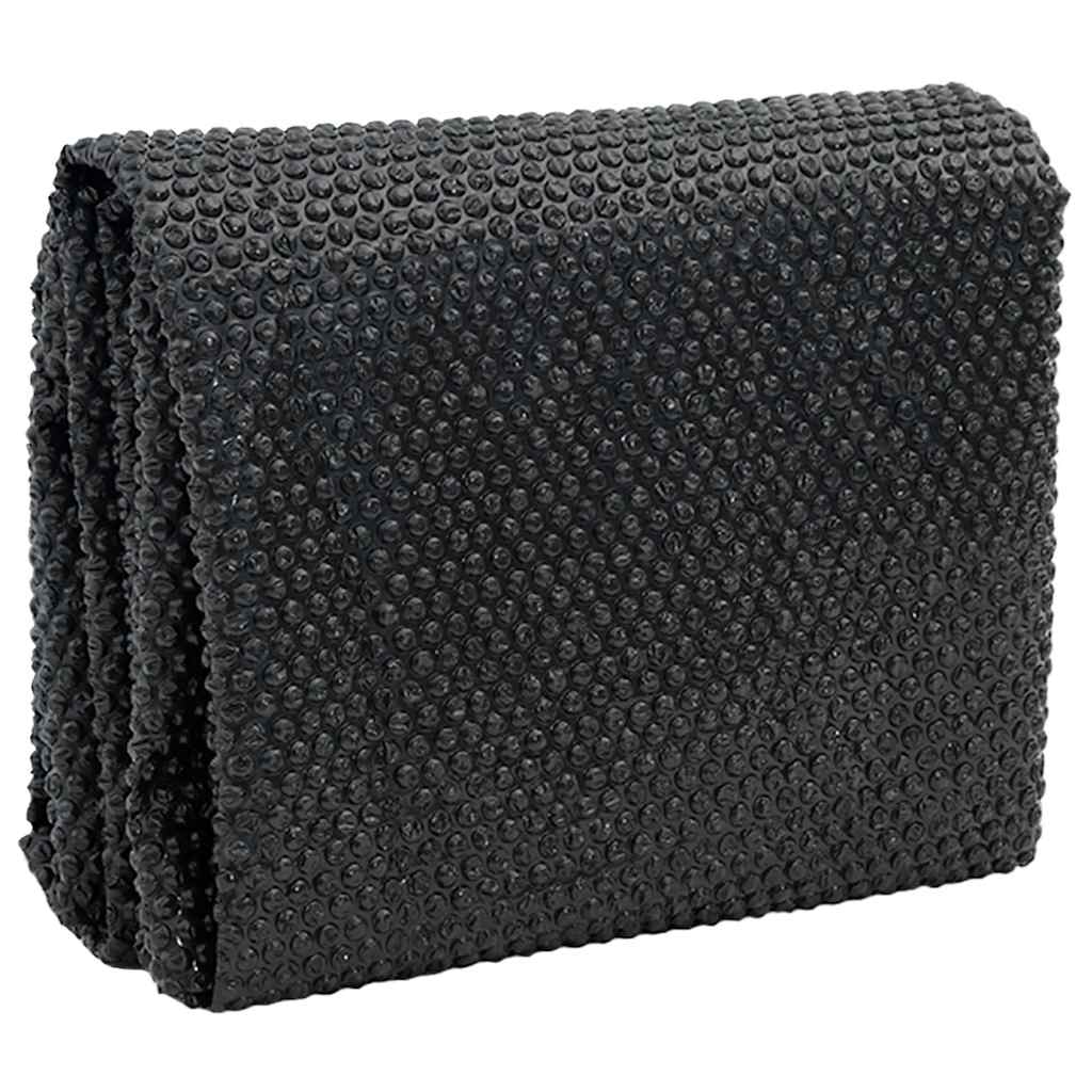 vidaXL Floating PE Solar Pool Film 549x274 cm Black and Blue