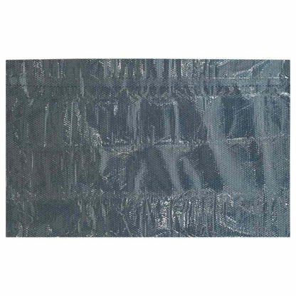 vidaXL Pool Cover | Black and Blue | Thick PE film with air chambers