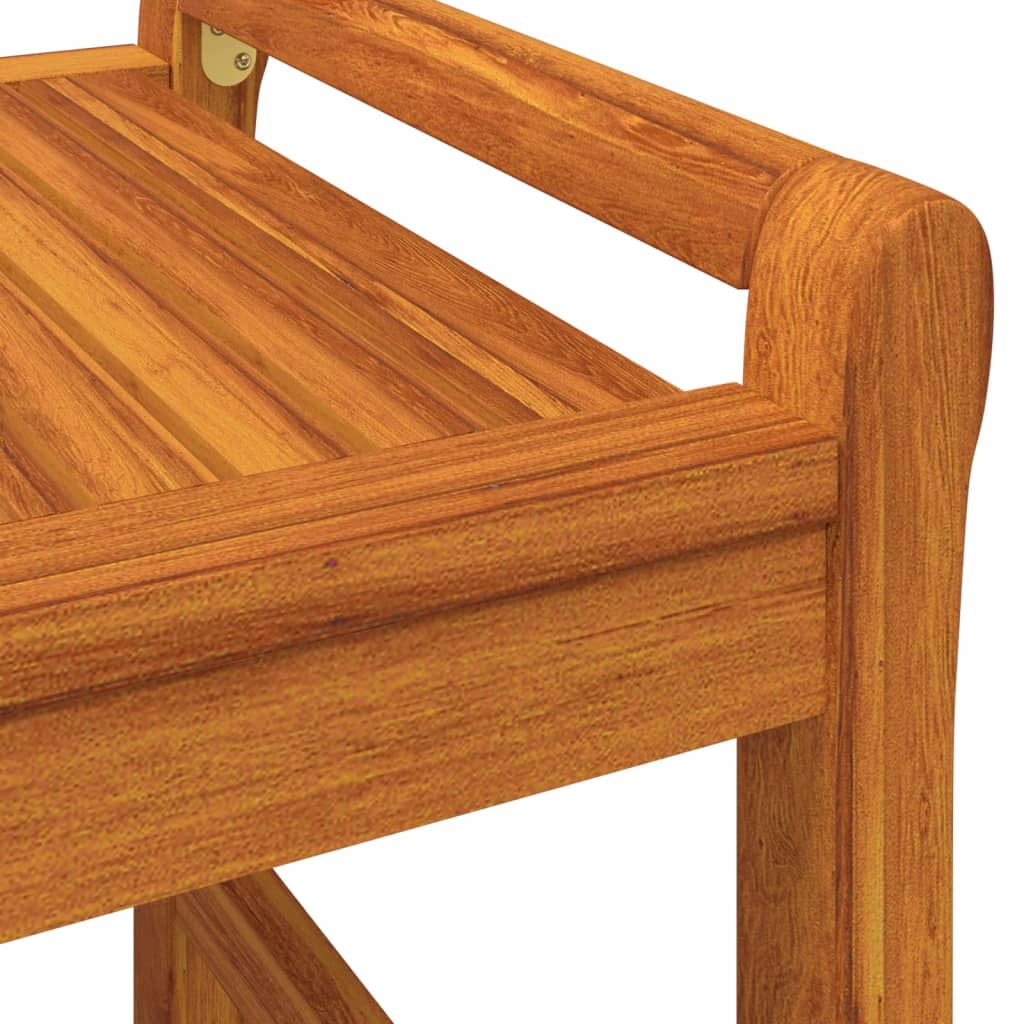 vidaXL Garden Lounge Set | Cream White | Solid Acacia wood | 2-seater
