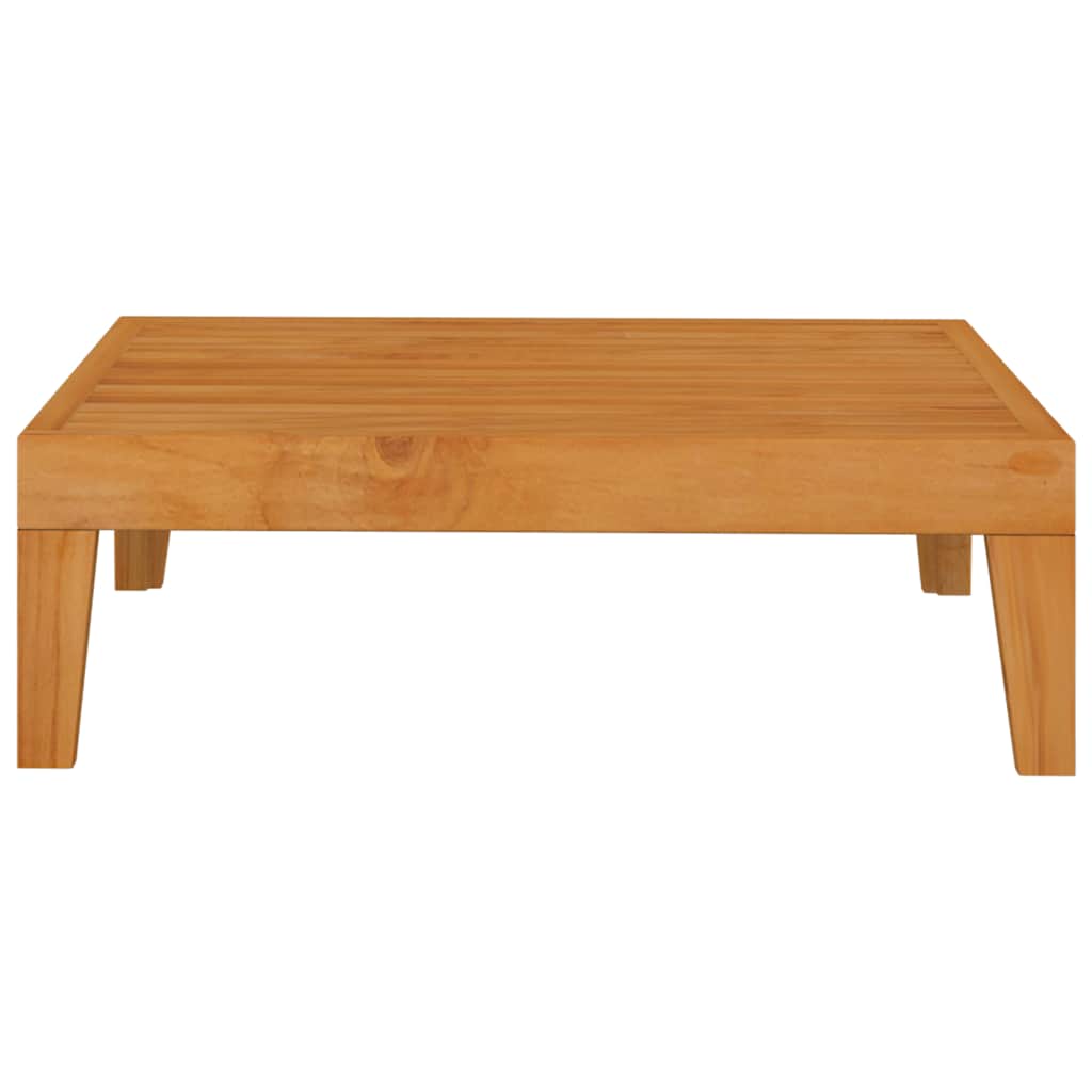 vidaXL Garden Table | Natural Wood | Solid Acacia Wood | Medium | Modular