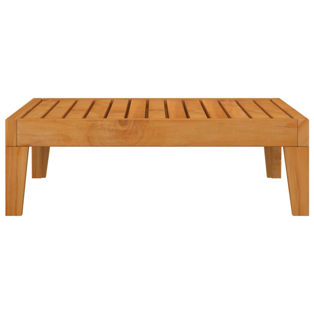 vidaXL Garden Table | Natural Wood | Solid Acacia Wood | Medium | Modular