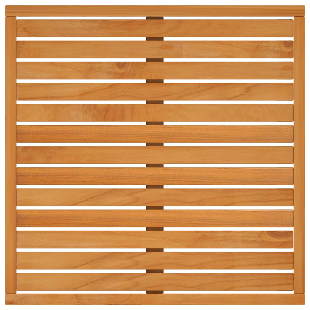 vidaXL Garden Table | Natural Wood | Solid Acacia Wood | Medium | Modular