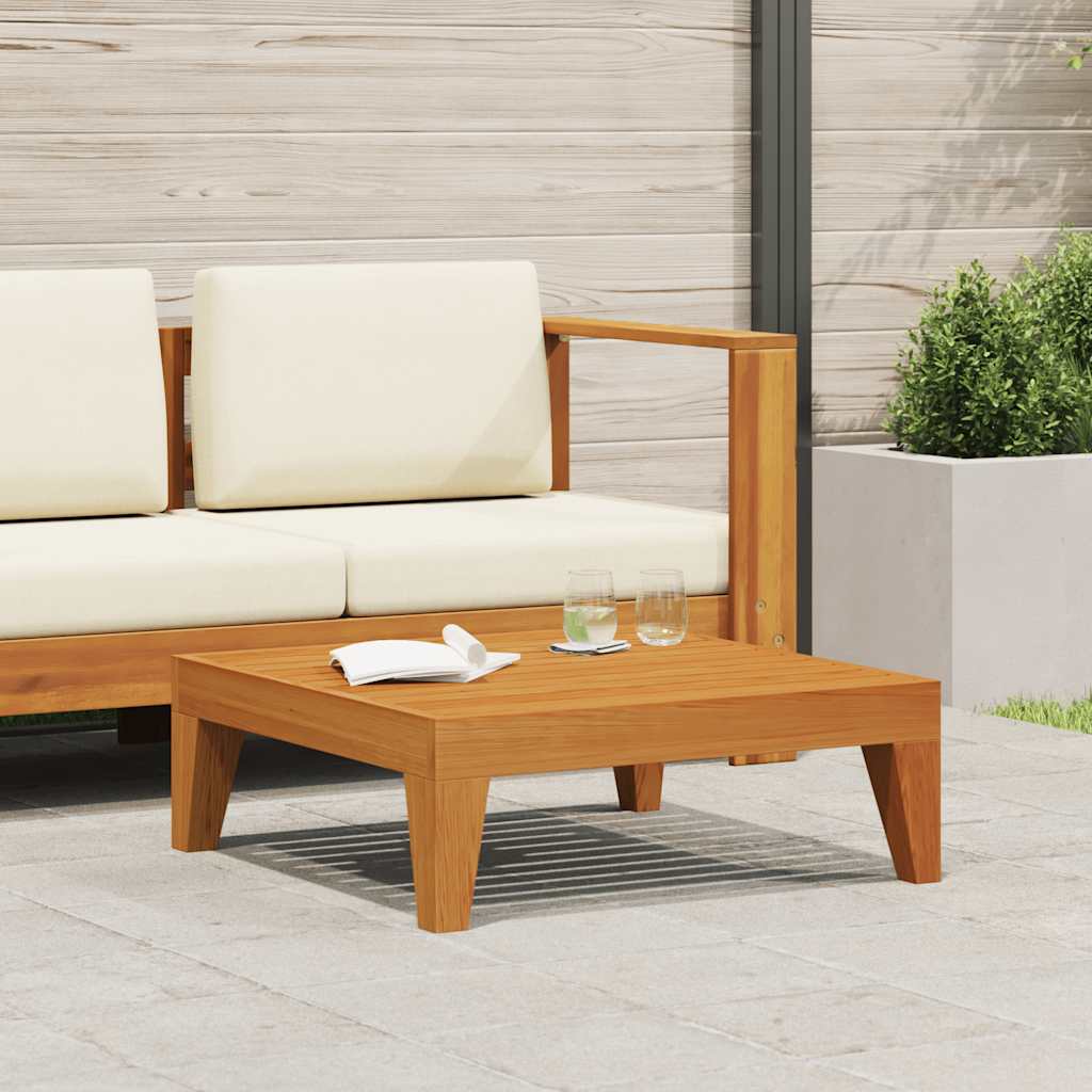 vidaXL Garden Table | Natural Wood | Solid Acacia Wood | Medium | Modular
